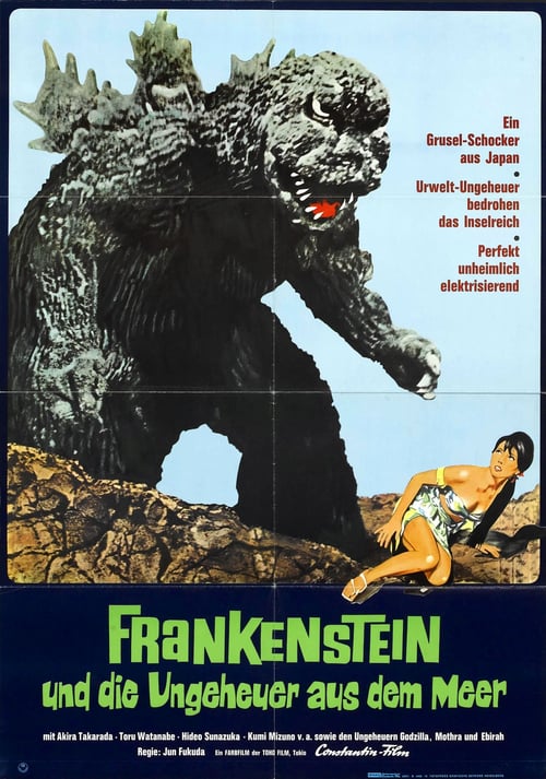 Cover zu Frankenstein und die Ungeheuer aus dem Meer (Godzilla vs. the Sea Monster)