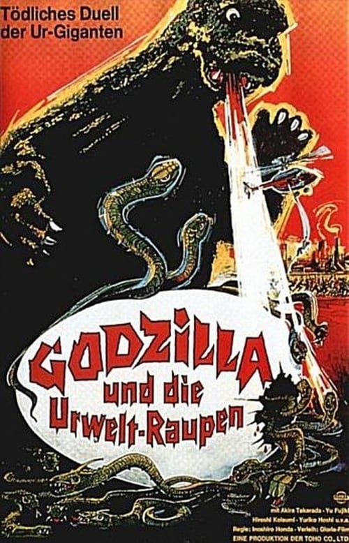 Cover zu Godzilla und die Urweltraupen (Mothra vs. Godzilla)